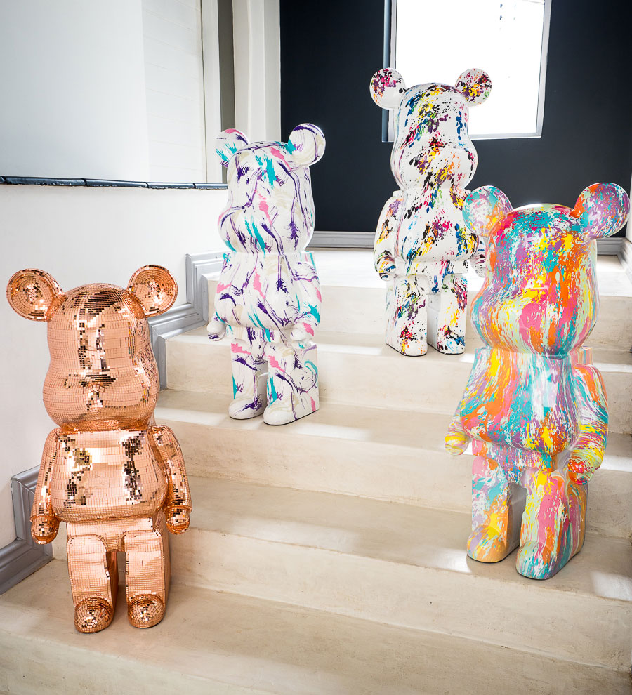 Bearbrick Bling - Edge By Space Lift Interior Design